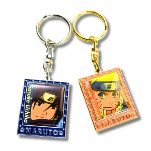 Naruto and Sasuke keychain ( 5 cm )