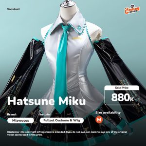 [SELL] Miaowucos Hatsune Miku Cosplay Costume Set - Vocaloid (Size M)