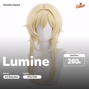 [SELL] 1/3 Delusion Lumine Cosplay Wig - Genshin Impact