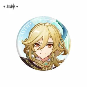 Official Kaveh Genshin Version Preview Can Badge - Genshin Impact (5,8cm)